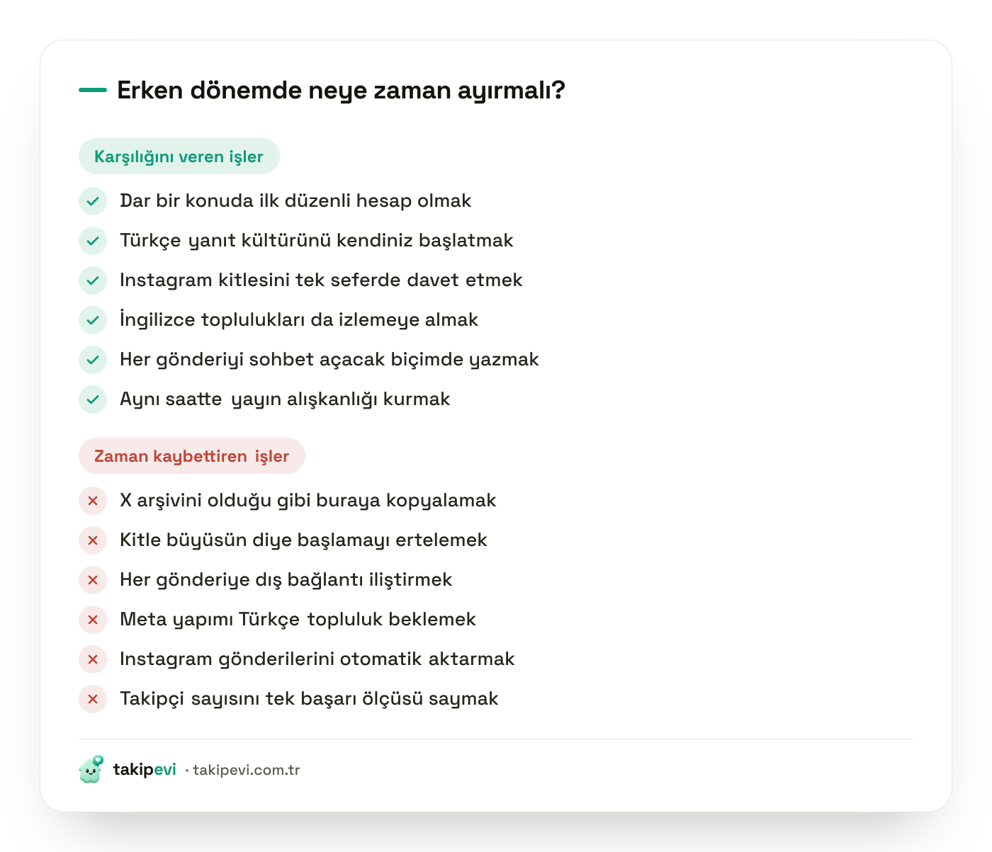 Threads Türkiye stratejisi kontrol listesi: dar konuda ilk olmak ve yanıt kültürü kurmak karşılığını verir, X arşivini kopyalamak zaman kaybettirir