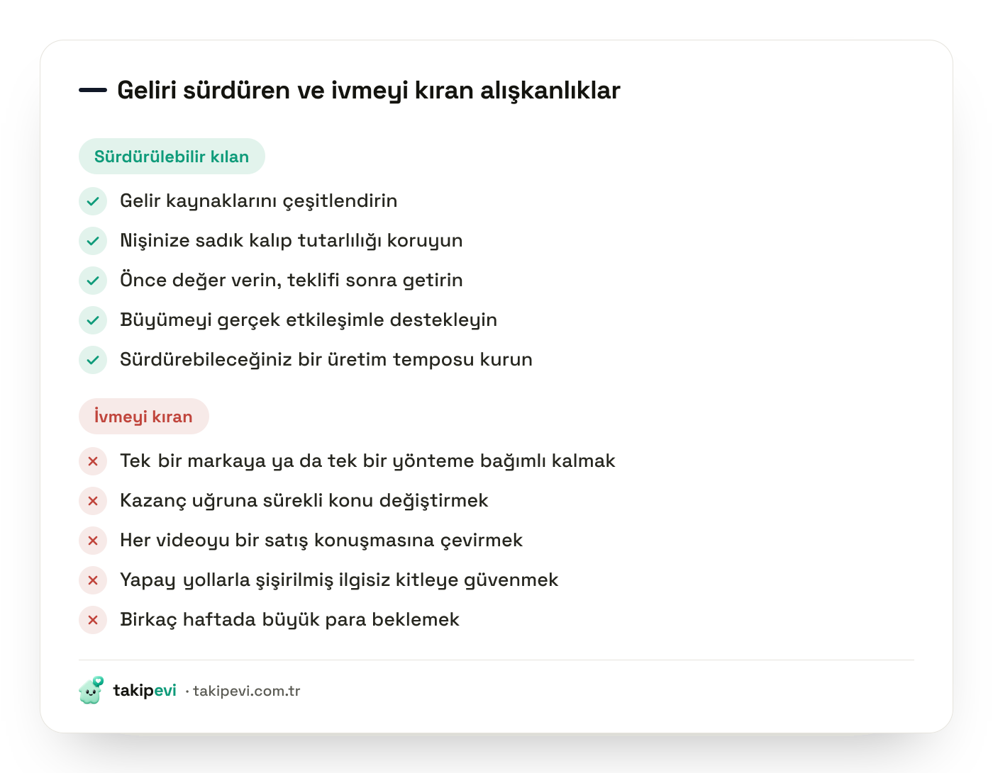 TikTok para kazanma kontrol listesi: geliri sürdürülebilir kılan alışkanlıklar ve içerik üreticilerinin en sık yaptığı hatalar